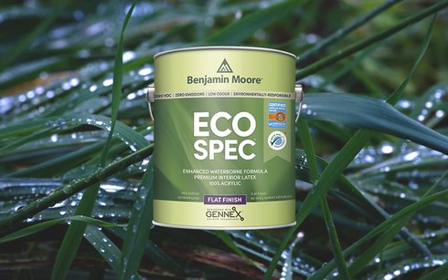 Eco Spec is Our «Greenest» Interior Premium Paint